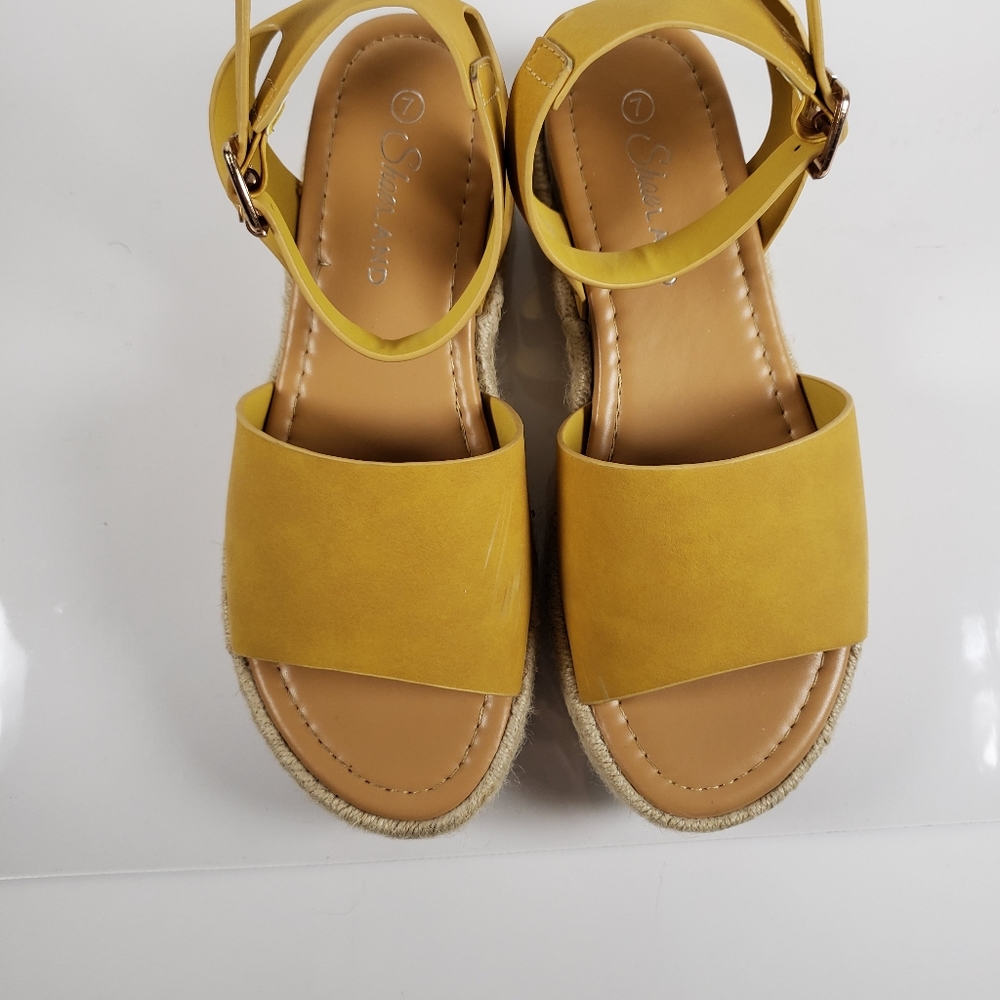 Trendy Espadrille Wedge Flatform Sandals
